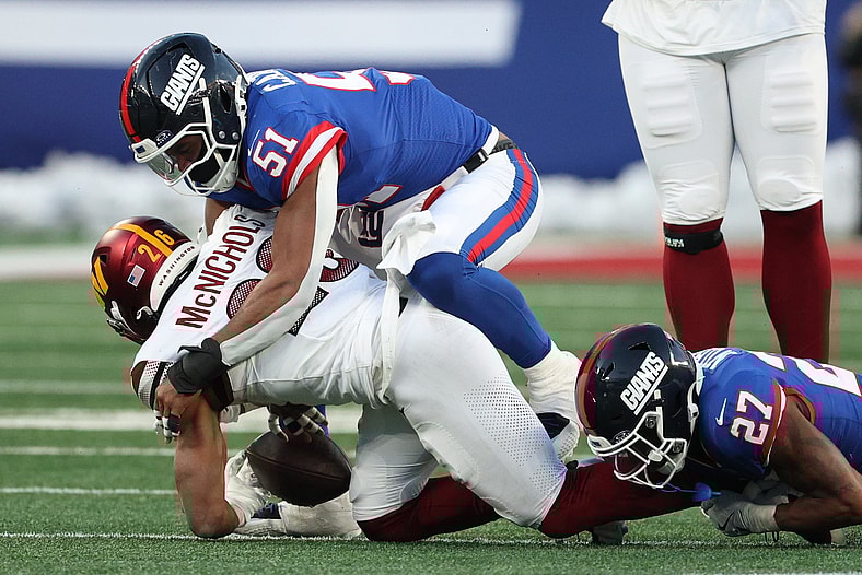 NFL: Washington Commanders at New York Giants