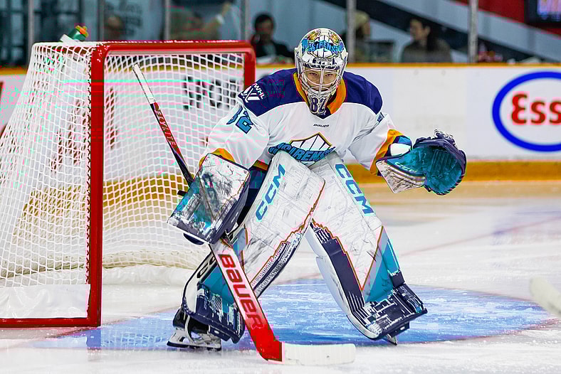 New York Sirens goaltender Kayle Osborne.