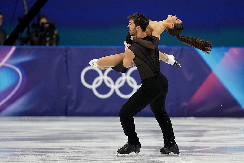 Olympics: Figure Skating-Mixed Ice Dance Rhythm Dance