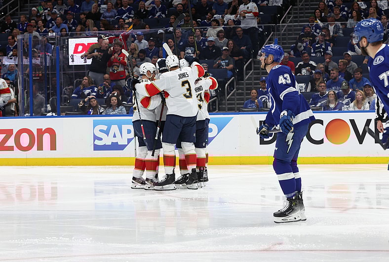 NHL: Stanley Cup Playoffs-Florida Panthers at Tampa Bay Lightning