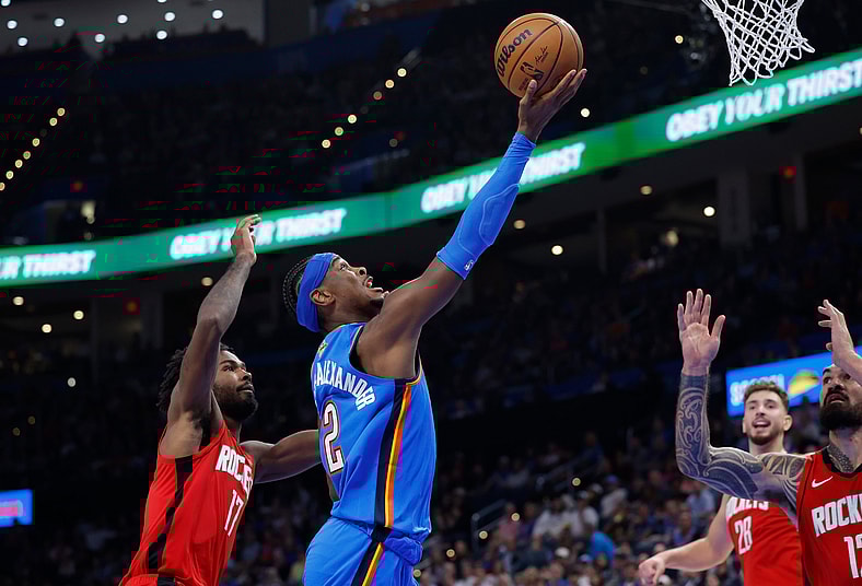 NBA: Houston Rockets at Oklahoma City Thunder