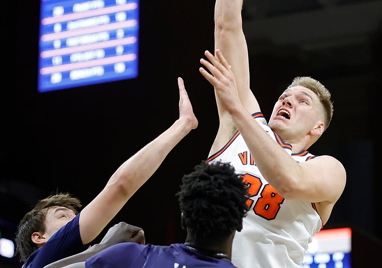 NCAA Basketball: Queens University of Charlotte at Virginia