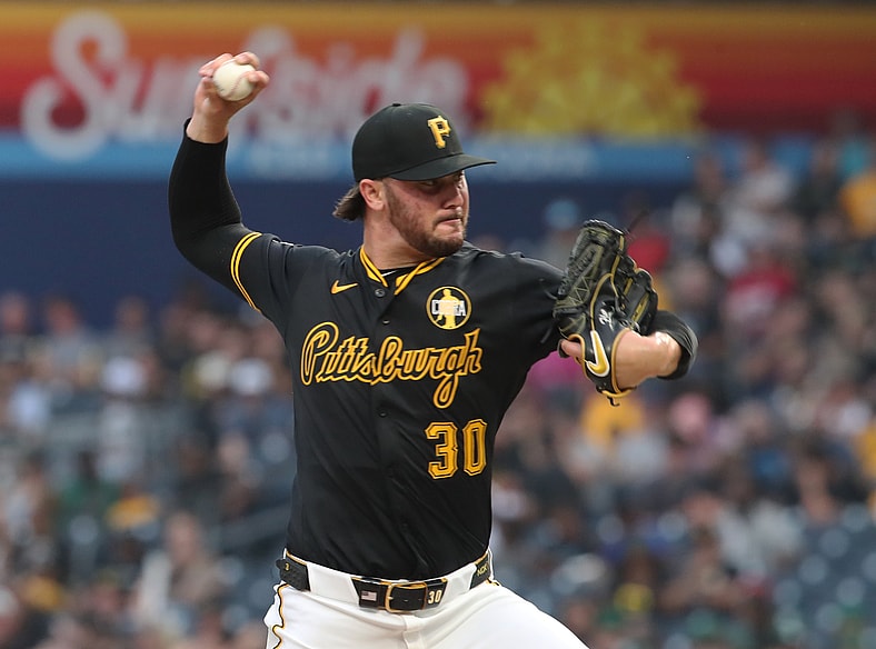 Pittsburgh Pirates pitcher Paul Skenes