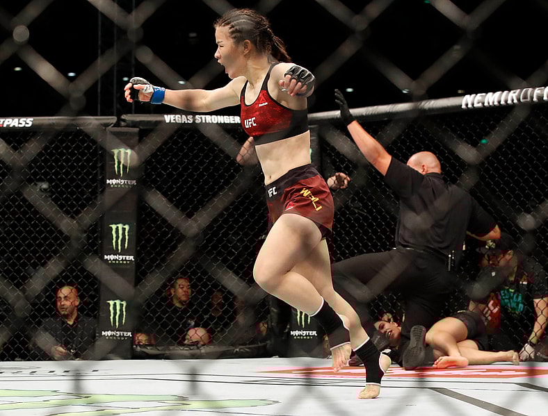 MMA: UFC Fight Night-Shenzhen-Andrade vs Weili