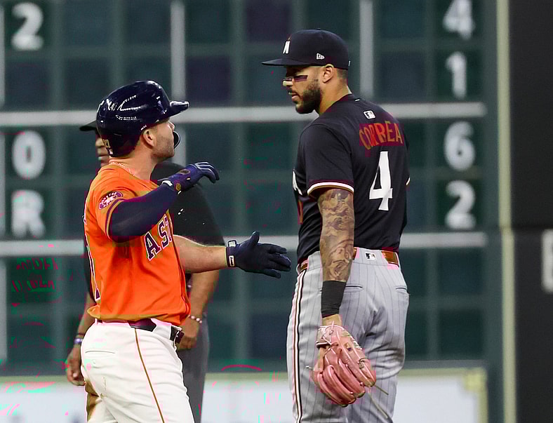 Minnesota Twins shortstop Carlos Correa