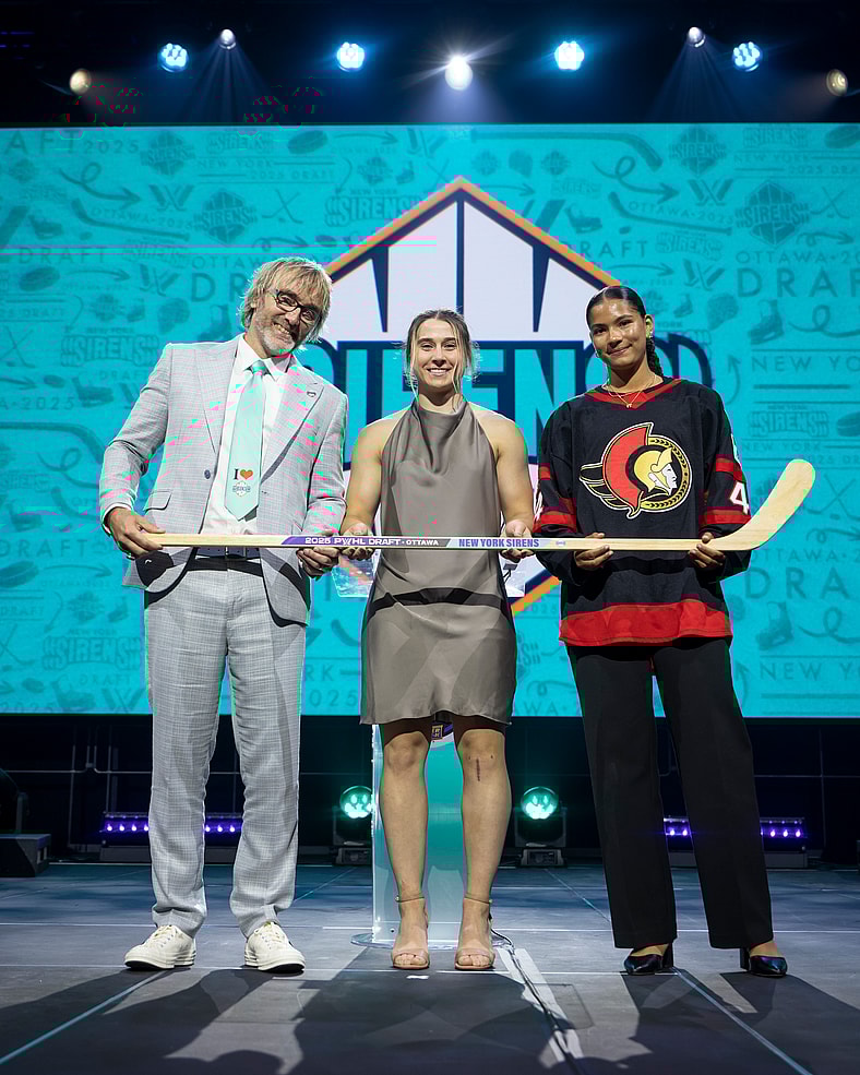 New York Sirens fourth-round pick Dayle Ross