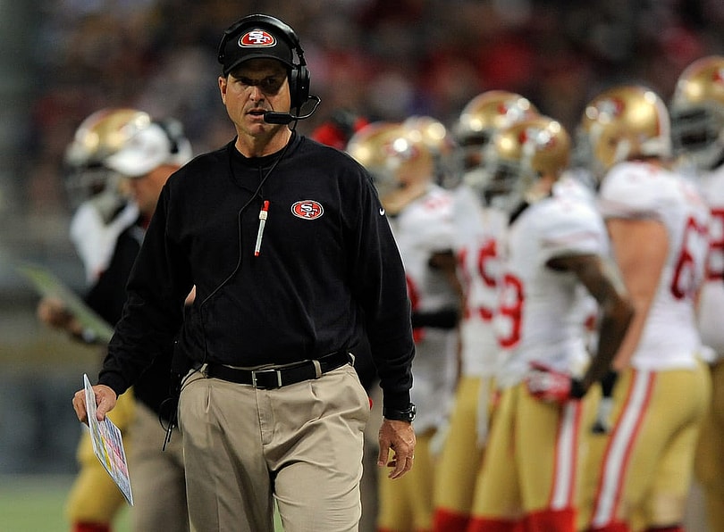 Courtesy of USA Today: Harbaugh quickly lost touch with his veterans, and thus lost his team.
