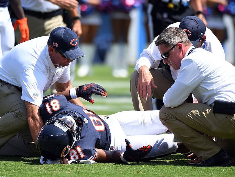 Chicago Bears receiver Cameron Meredith