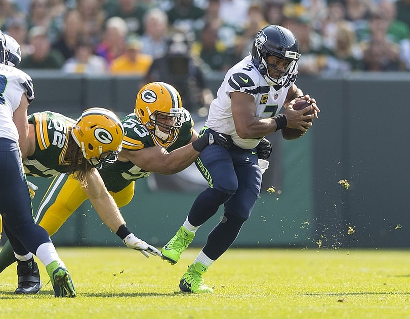 Seattle Seahawks quarterback Russell Wilson