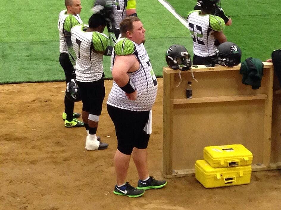 Courtesy of Funny or Die: Lorenzen playing semi-pro ball. 