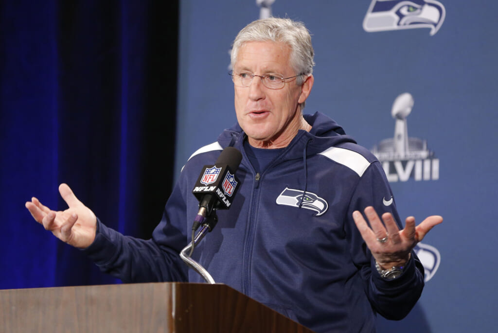 Seahawks Coach Pete Carroll Believes NFL Should Explore Medical Pot, No