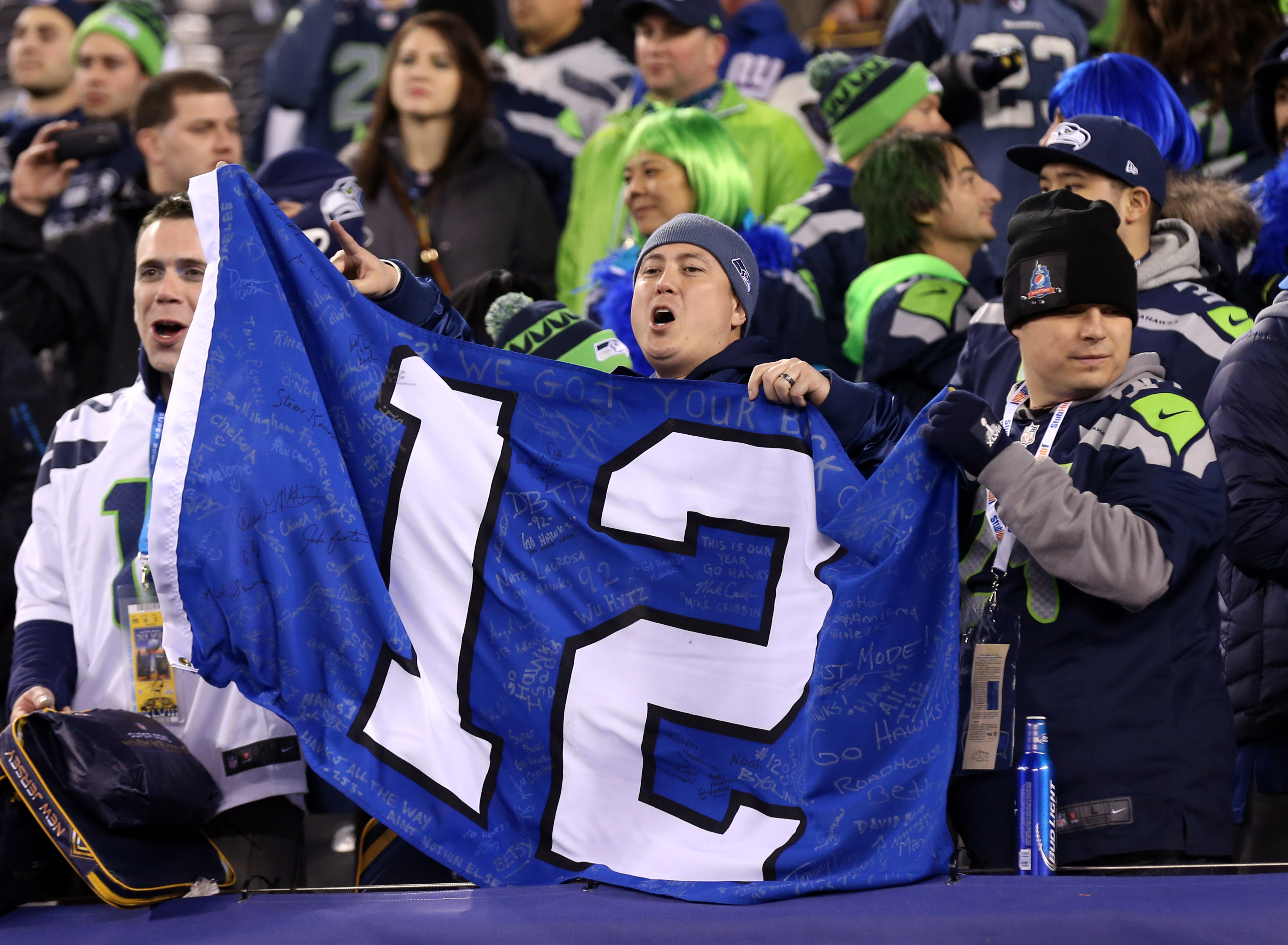 49ers Fan At Seahawks Super Bowl Parade: Showing Guts Or Idiocy?