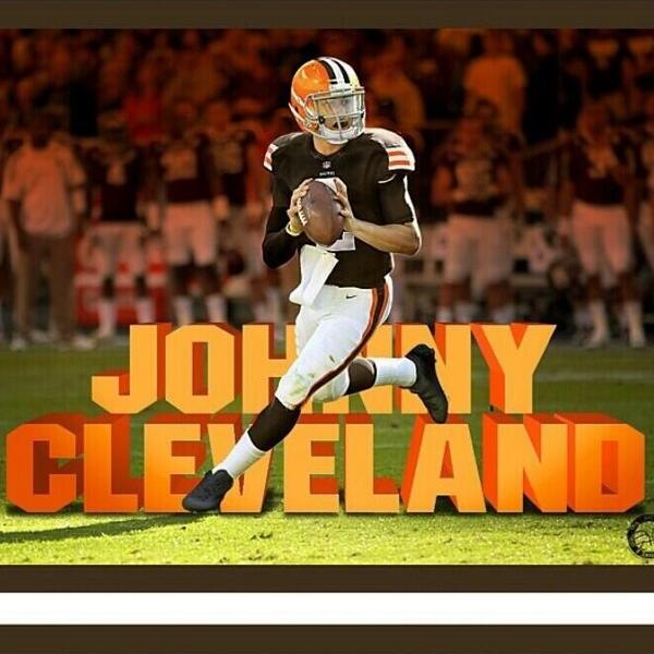 Courtesy Twitter: Why not Manziel to Cleveland? 