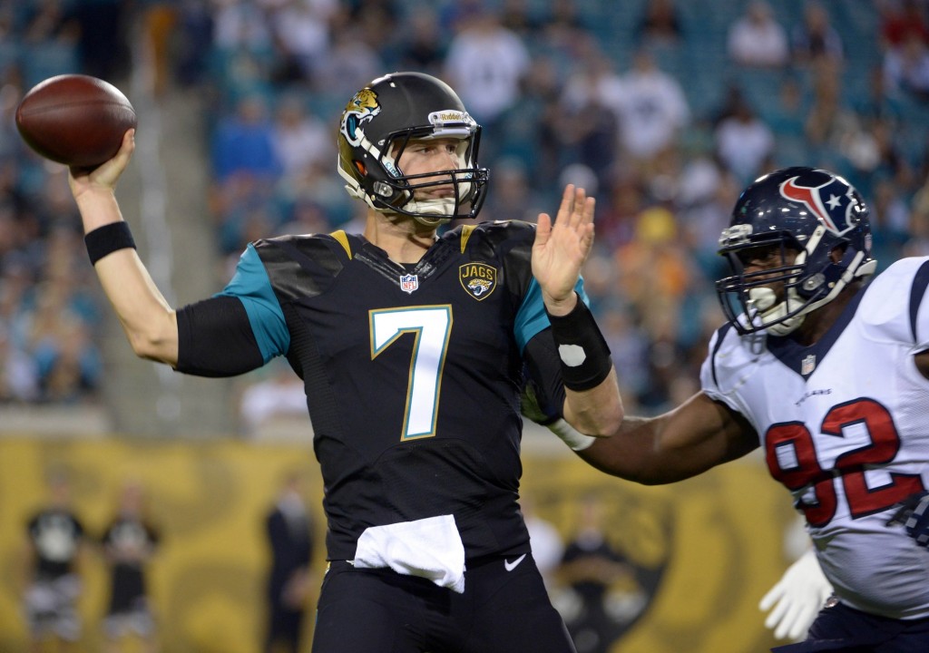 Kirby Lee, USA Today: Despite signing Henne to a two-year contract, Jacksonville needs to add a young quarterback. 