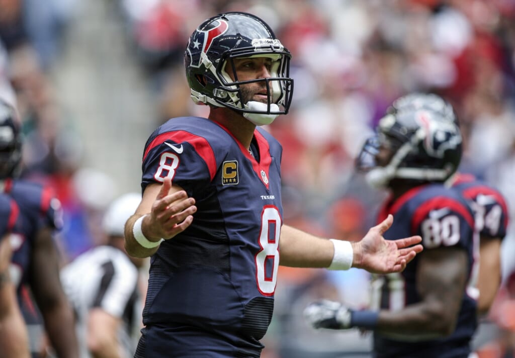 Troy Taormina, USA Today: Schaub struggled in 2013, but is an attractive stopgap option. 