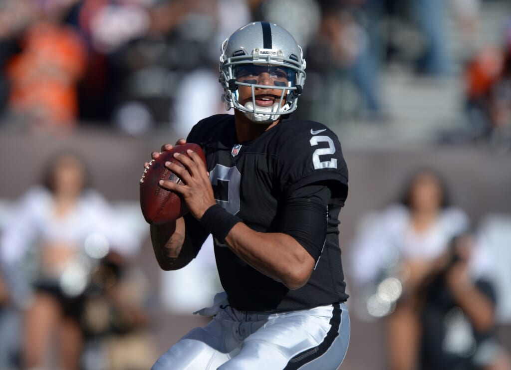 Kirby Lee, USA Today: Oakland doesn't seem to think Pryor is the answer here. 