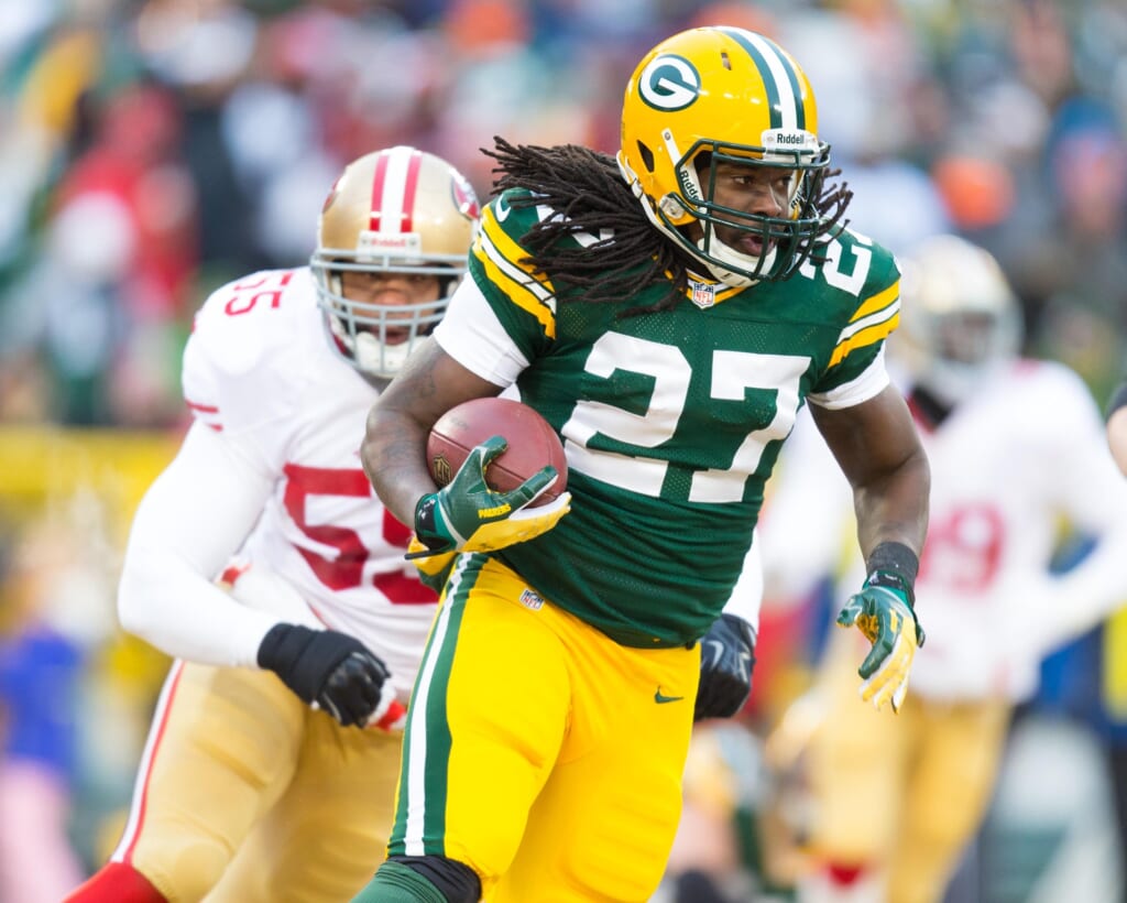 Jess Hanisch, USA Today: Jones-Drew price is too high as a free agent. Look at Lacy's 2013 production. 