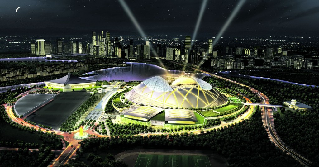 Courtesy of Today Online: New Singapore stadium has a nice feel to it. 