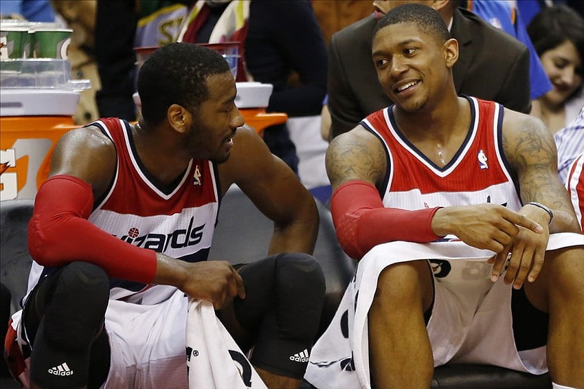 Wall and Beal are growing up. Fast. Photo: Fansided.com