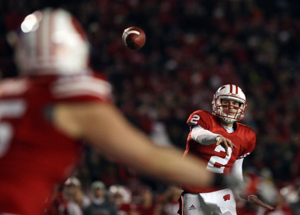 The Badgers are the odds on favorite in the West division. Photo: Mary Langenfeld-USA TODAY Sports