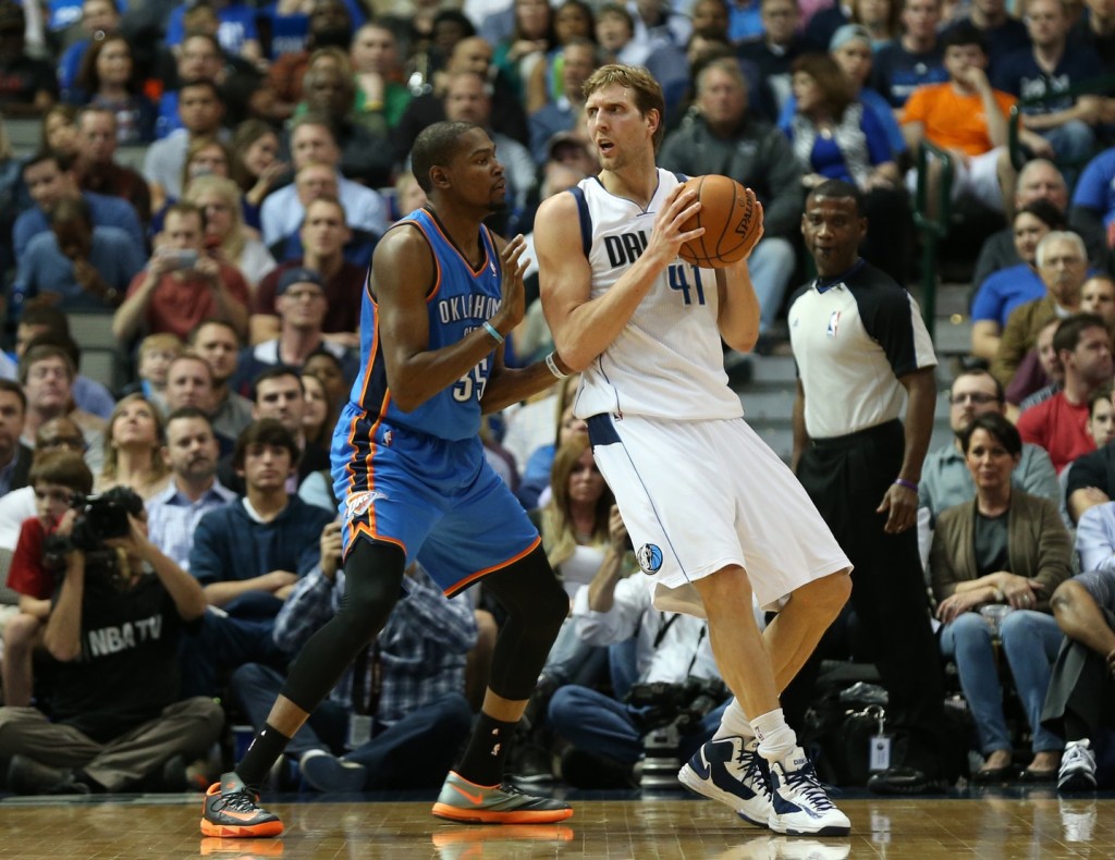 Matthew Emmons, USA Today: Unfortunately for Dirk, the changing of the guard is right now. 