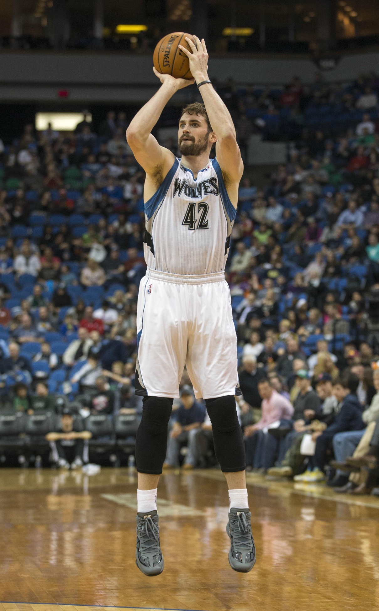 Can Kevin Love sneak his way onto the All-NBA Team? Photo by Jesse Johnson, USA Today Sports Images.