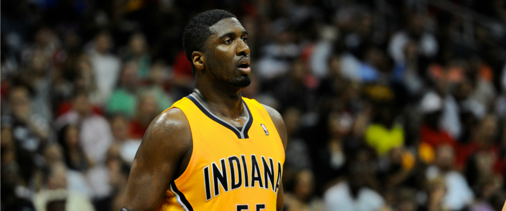 Dale Zanine, USA Today: Roy Hibbert and the Pacers are in the midst of a surprisingly competitive series.
