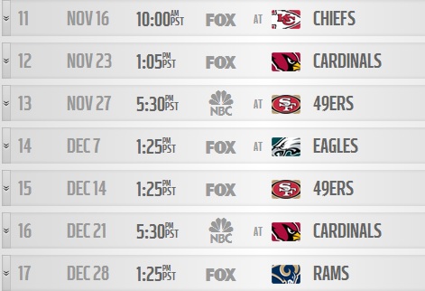 Seattle Seahawks 2014 Schedule Is Brutal