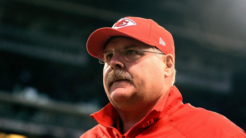 Chiefs head coach Andy Reid in NFL Week 6