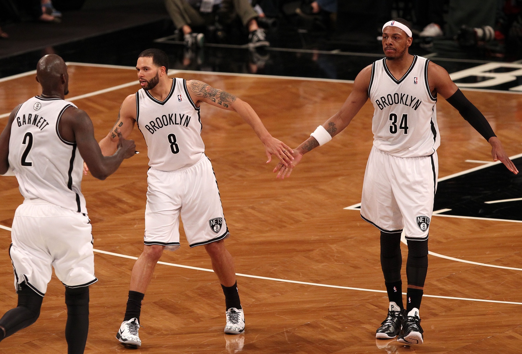 Can the Nets beat the Heat? Photo via Adam Hunger, USA Today Sports Images