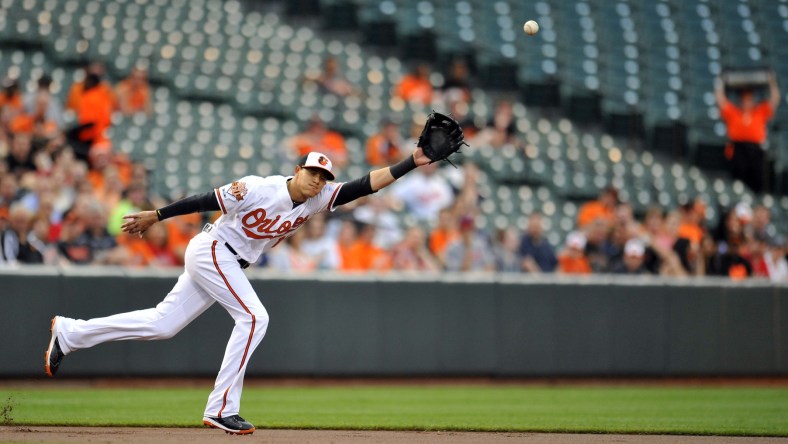 Manny Machado of the Baltimore Orioles