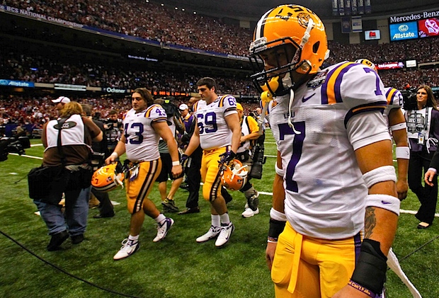 Courtesy of USA Today: Mathieu hit rock bottom during his LSU days