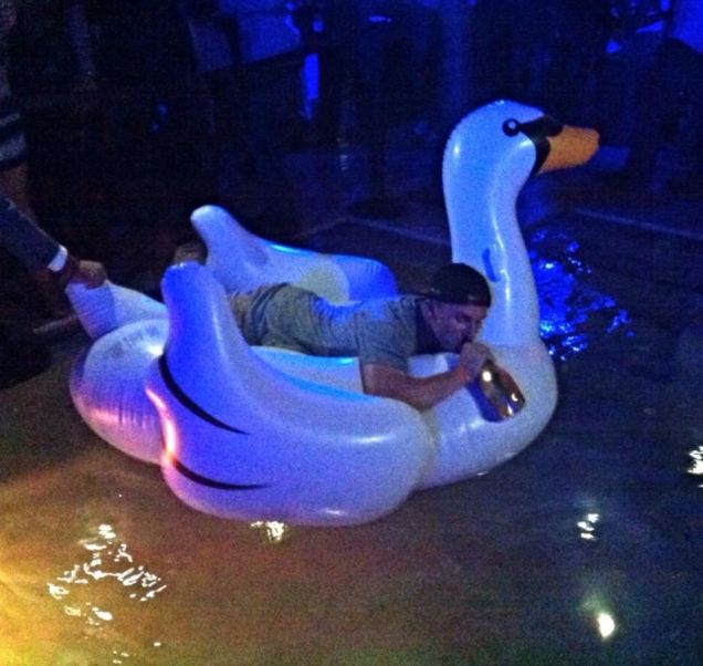Courtesy of Deadspin: To say that Manziel can party hard would be an understatement. 