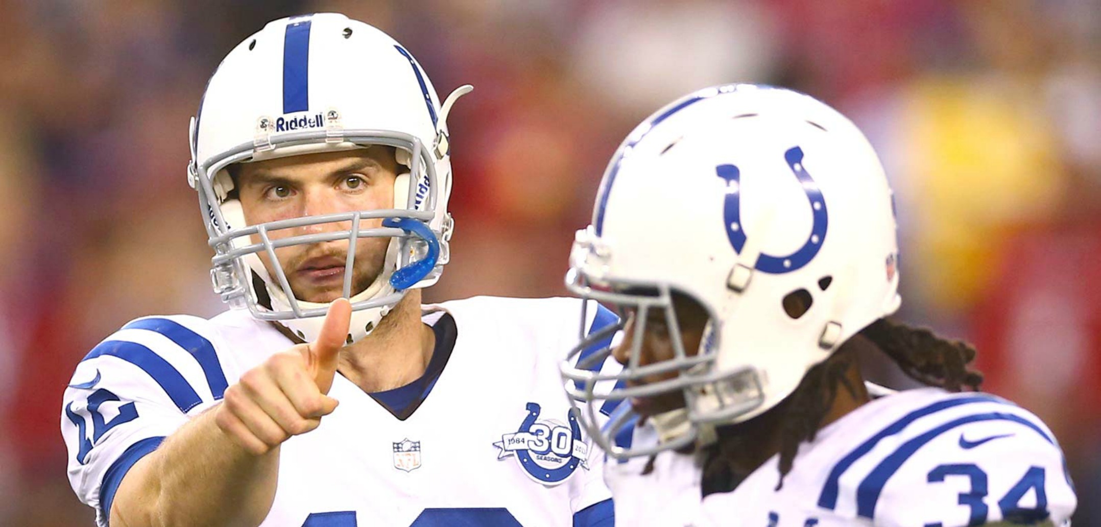 Courtesy of Fox Sports: Luck is currently the model of what teams look for in a young QB. 