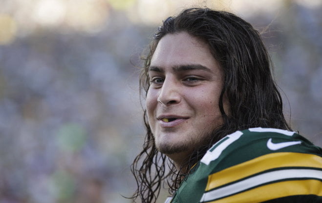 Courtesy of JSOnline: David Bakhtiari needs to become an above-average left tackle in 2014. 