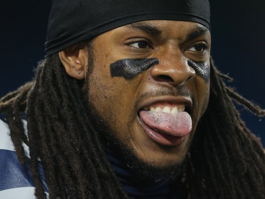 Courtesy of USA Today: Sherman talks the smack, but backs it up on the field. 