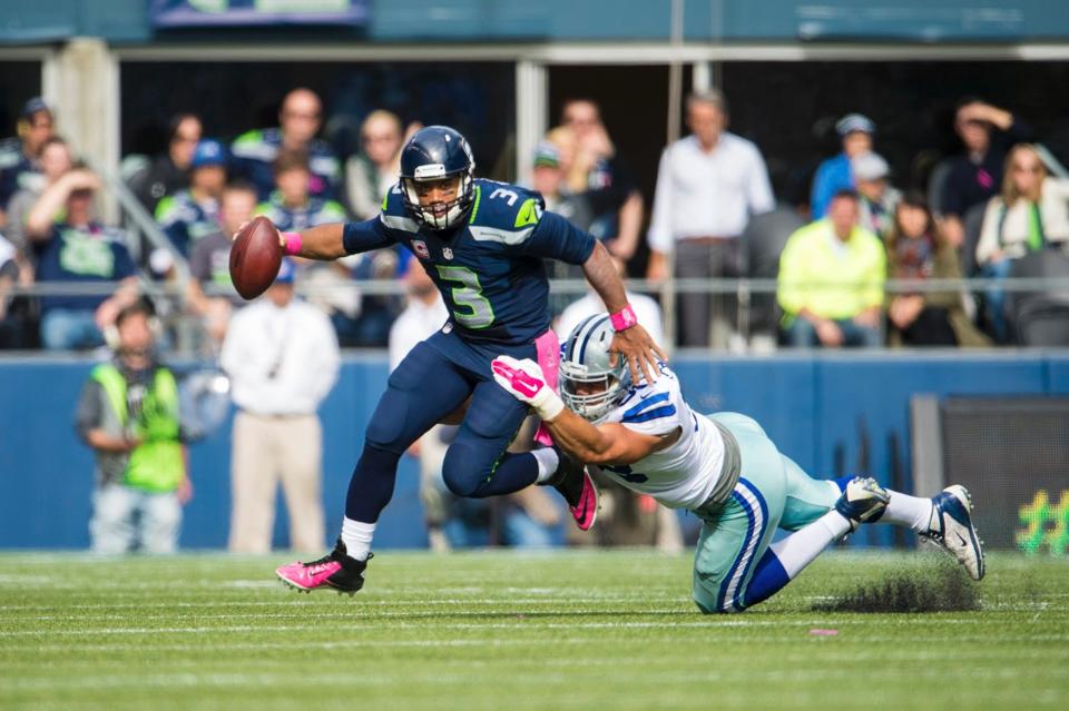 Courtesy of Seahawks.com: Wilson couldn't pull this one out, as Seattle continues to play lackluster football. 
