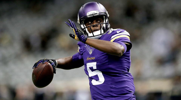 Courtesy of SI.com: Bridgewater takes the first of many trips to Lambeau on Thursday. 