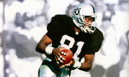 Courtesy of Raiders.com: There is no reason Brown has yet to be inducted into the Hall of Fame. None. 