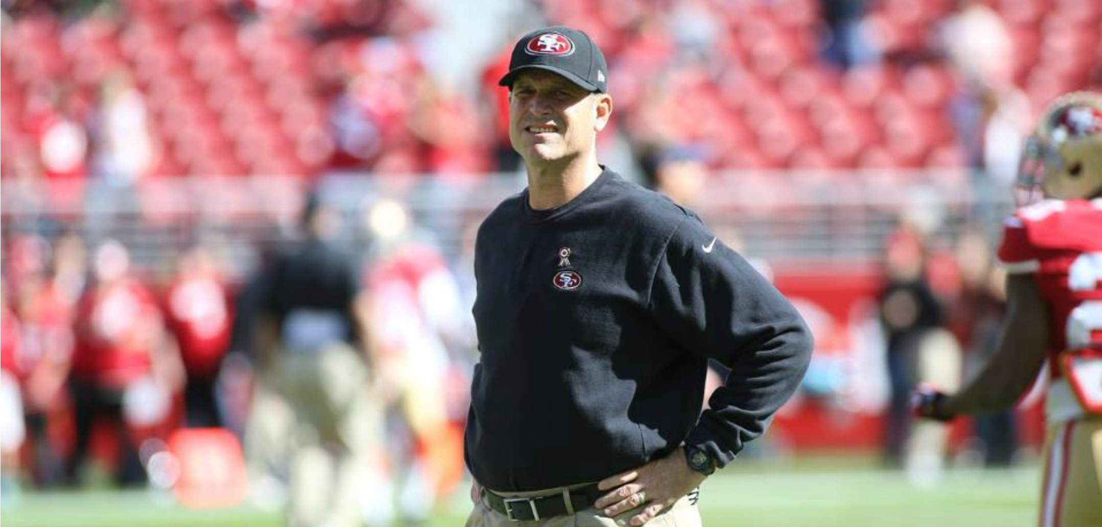 Courtesy of 49ers.com: Harbaugh needs to right the ship immediately. 