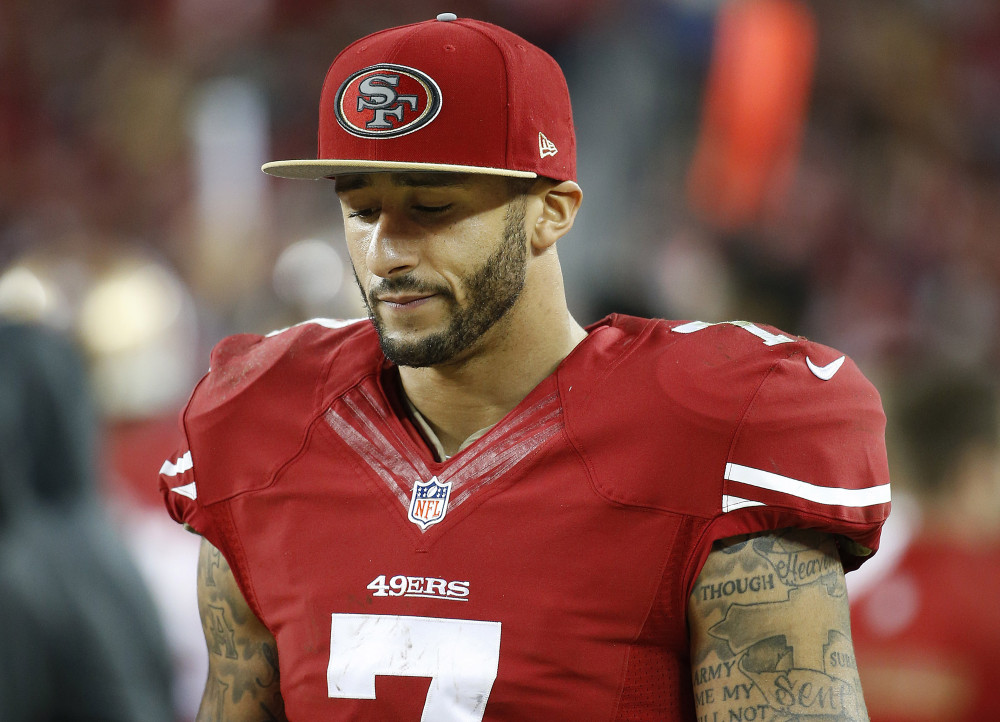 Courtesy of USA Today: Lacking confidence, Kaepernick and the 49ers now head into Seattle.