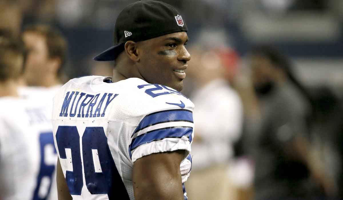 Courtesy of LA Times: Cowboys' division title hopes may rest on DeMarco Murray's availability. 
