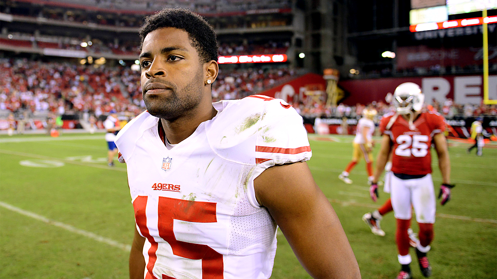 Courtesy of USA Today: It's almost a foregone conclusion that Crabtree won't be back in 2015. 