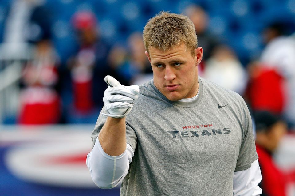 Courtesy of USA Today: Will Watt strengthen his MVP chances by leading Houston to the playoffs?