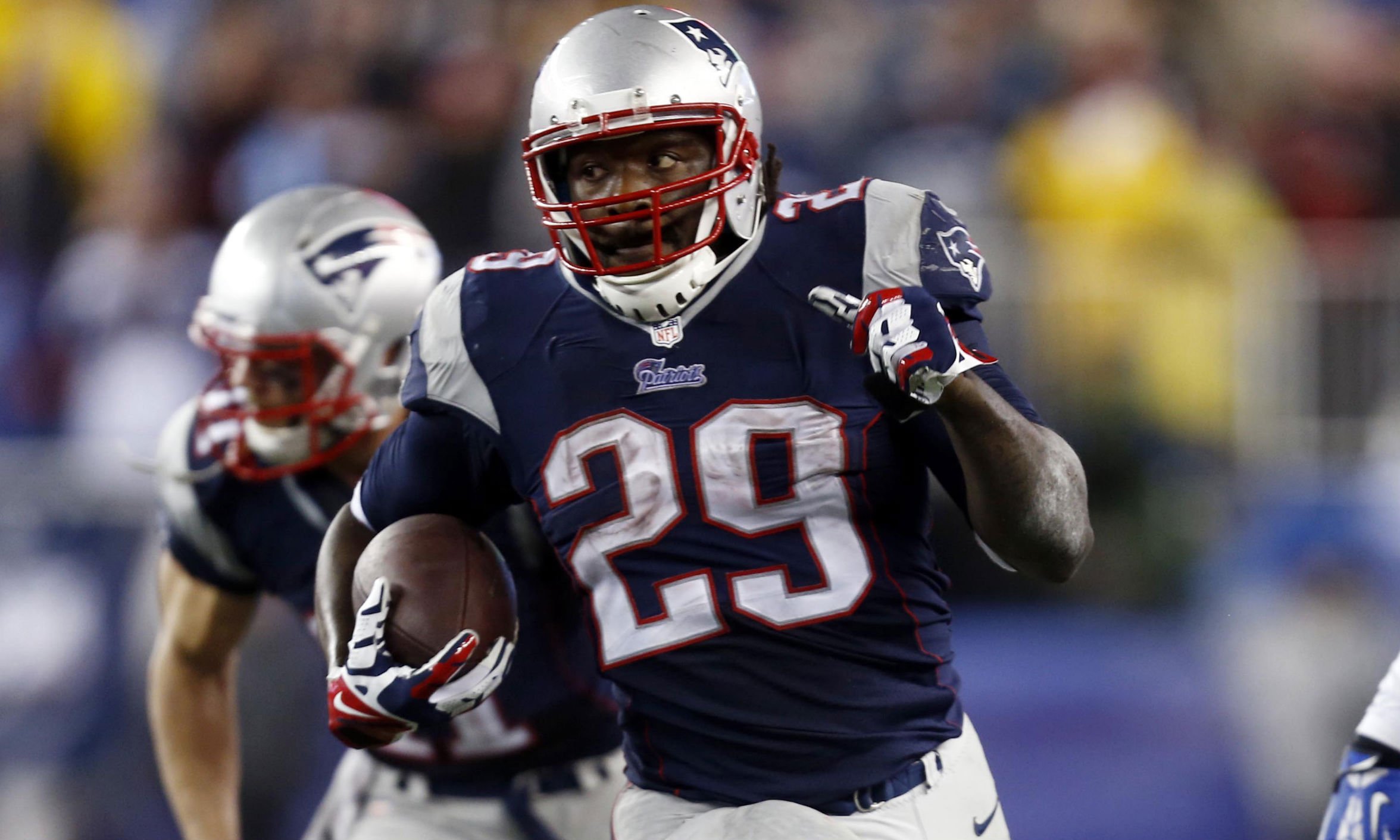 Courtesy of USA Today: Blount's redemption story could culminate with a win on Sunday.