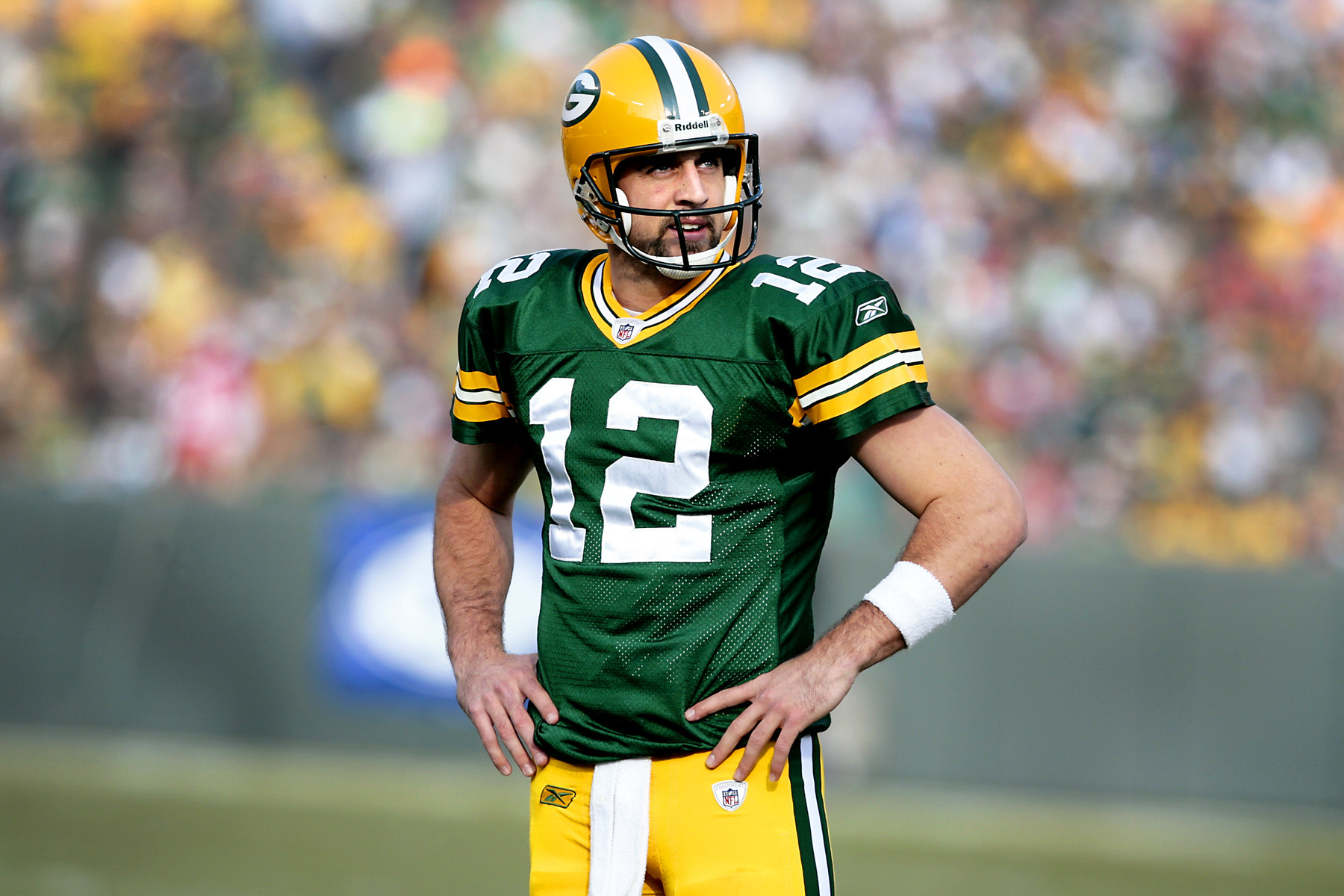 aaron rodgers most passing yards in a game