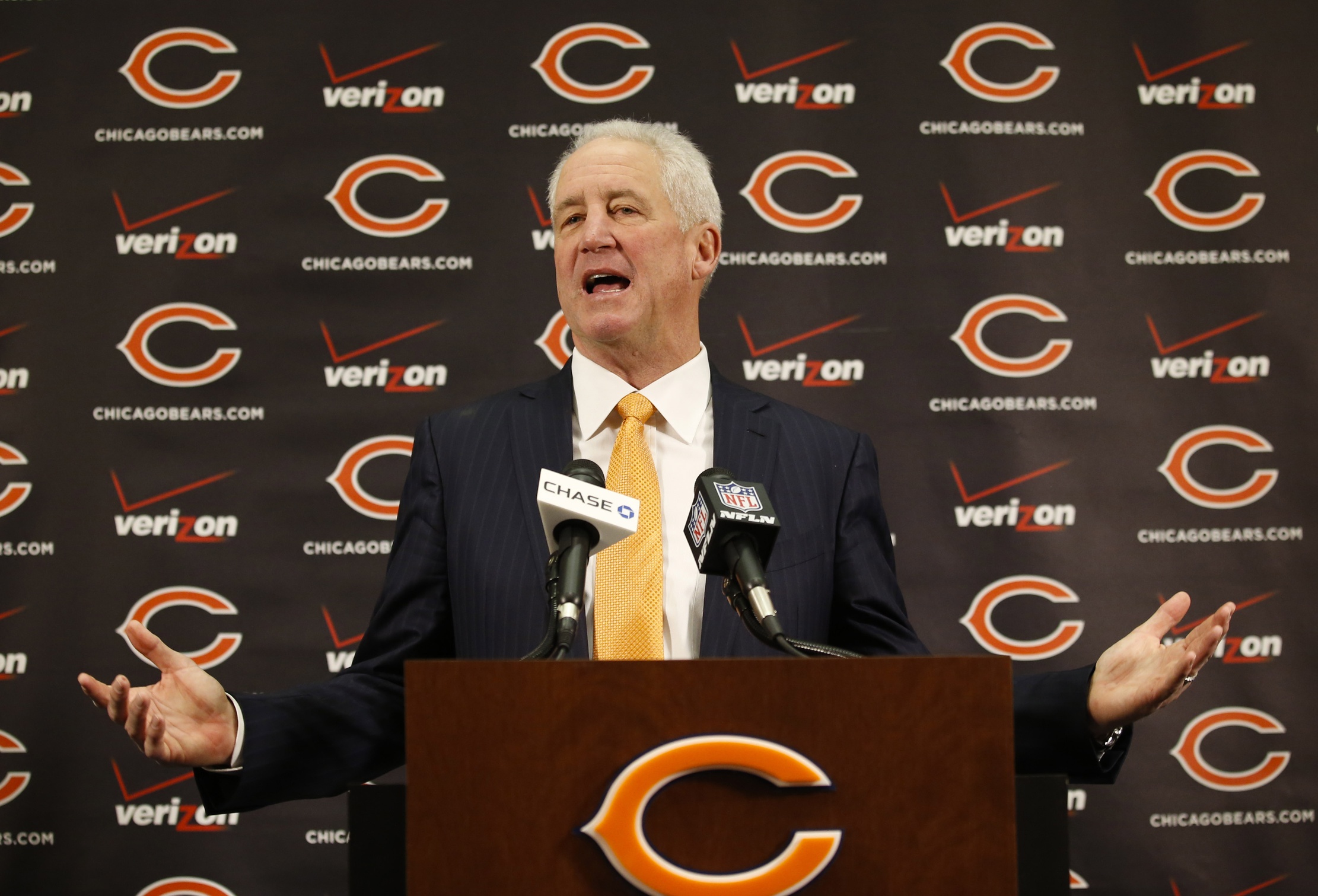 Courtesy of USA Today: John Fox brings a ton of experience and success with him to Chicago 