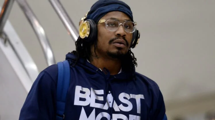 High praise: Marshawn Lynch has strain of marijuana named after him