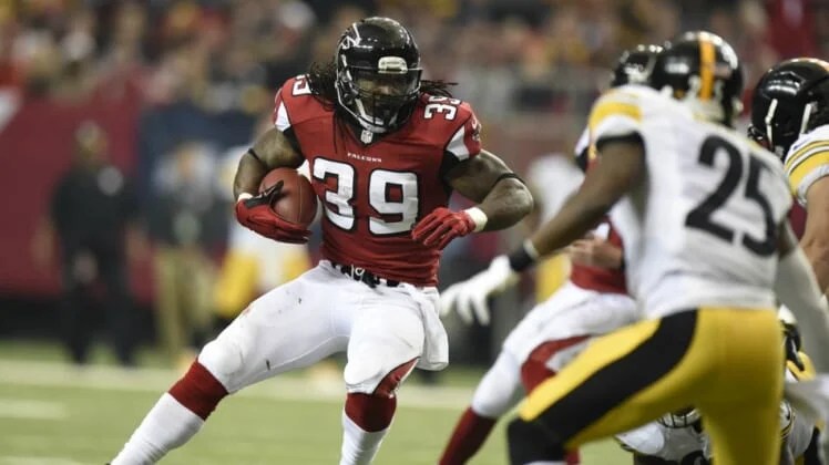 Falcons release veteran running back