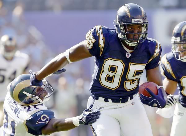 Chargers will call Antonio Gates' number again - NBC Sports